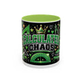 Calculated Chaos Accent Coffee Mug — Math Teacher / STEM Lover Gift (11 or 15 oz)