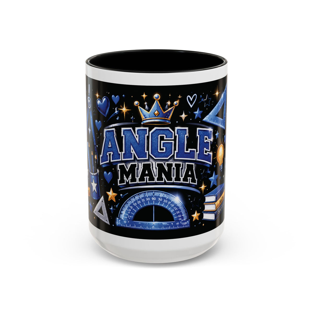 Angle Mania Coffee Mug — Math Teacher & Student Geometry Gift 11oz