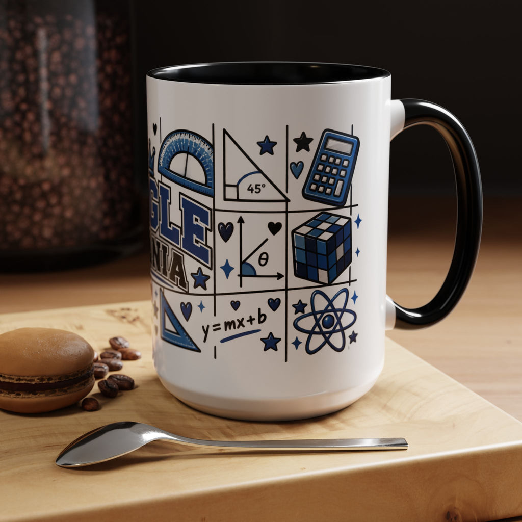 Angle Mania Coffee Mug – Math & Geometry Teacher Gift (11/15 oz)