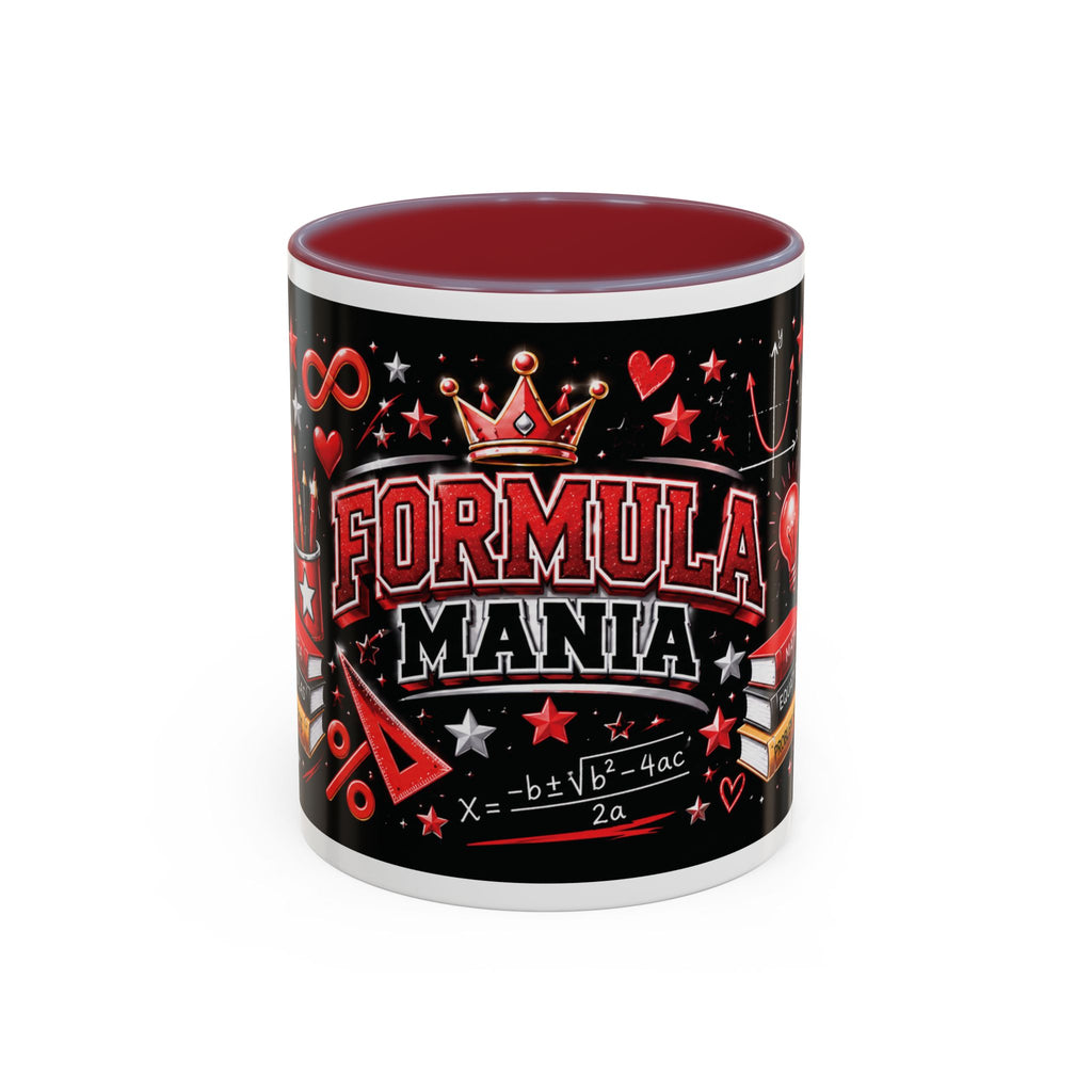 Formula Mania Coffee Mug — Math Lover Accent Mug (11/15oz)