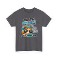 Math Problems Don't Scare Me T-Shirt — Cute Cat Gamer Math Tee for Kids & Students