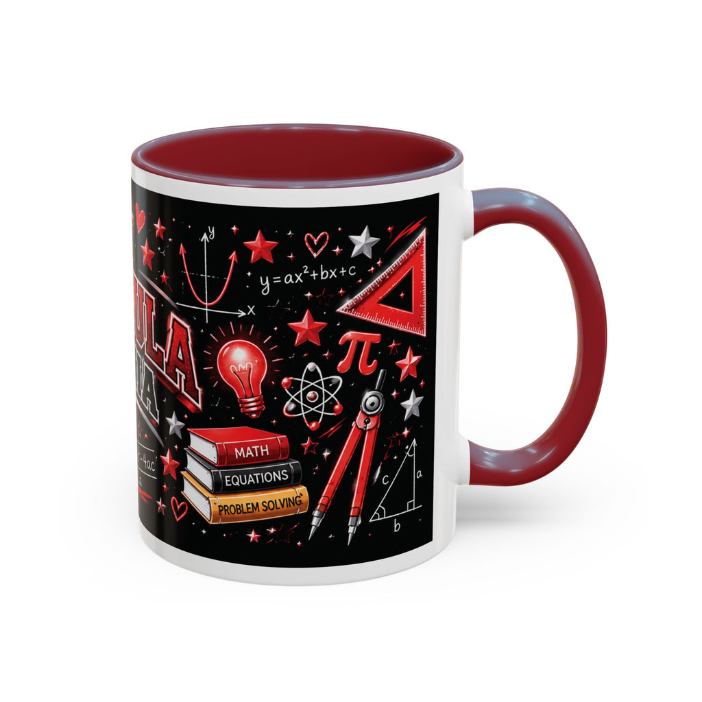 Formula Mania Coffee Mug — Math Lover Accent Mug (11/15oz)