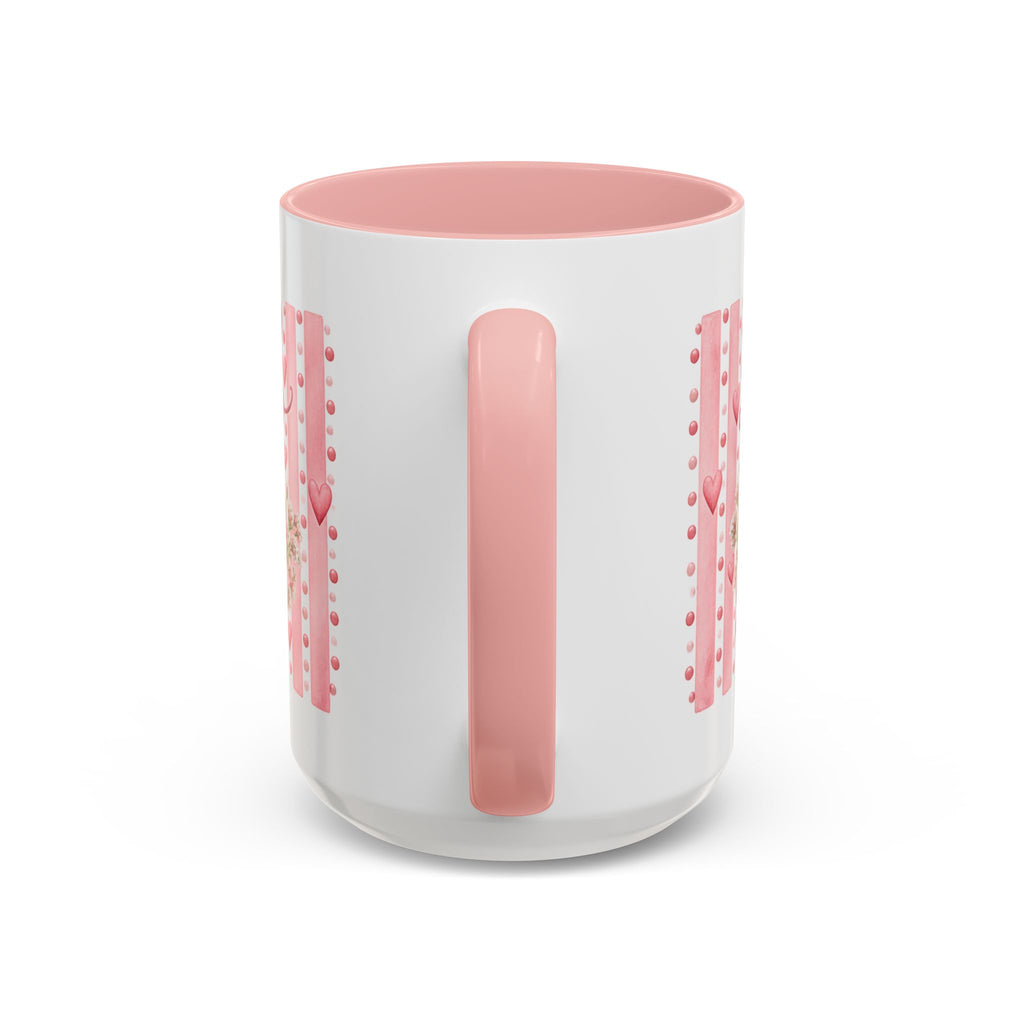 It's a Girl Baby Pink Booties Coffee Mug — Baby Announcement 11oz/15oz