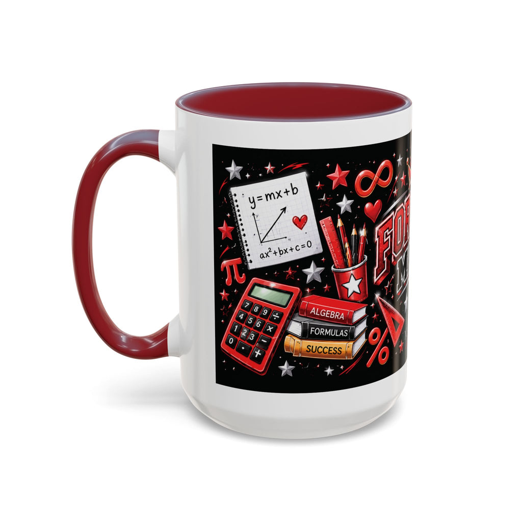 Formula Mania Coffee Mug — Math Lover Accent Mug (11/15oz)