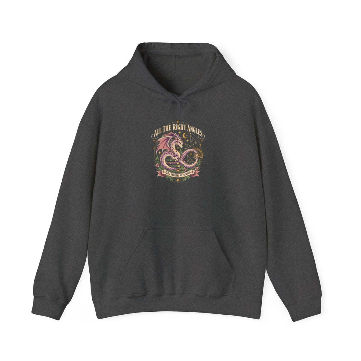 All the Right Angles Math Hoodie – Funny Geometry Sweatshirt for Teachers and Students