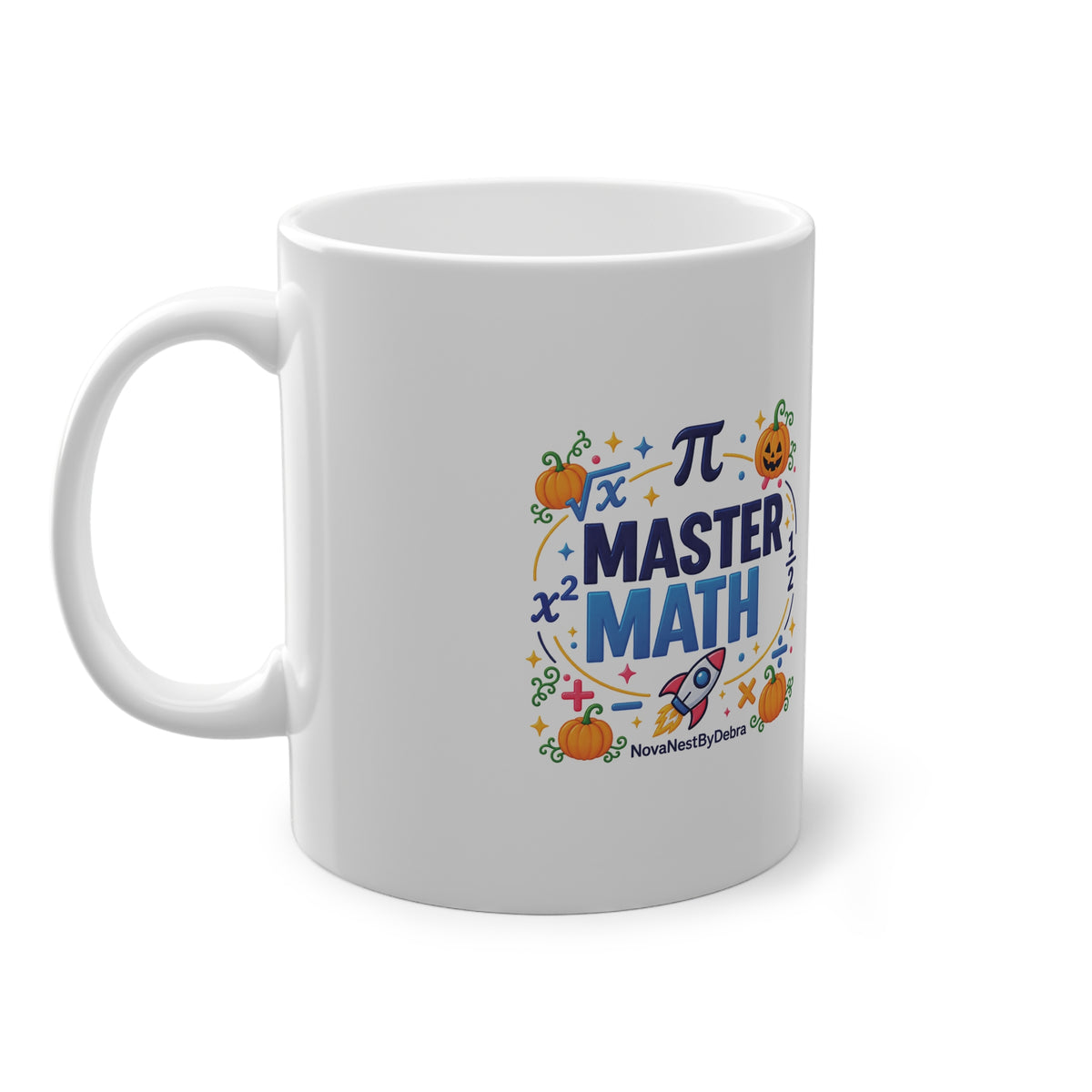 Master Math Mug – Fun Math Gift for Students and Teachers