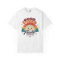 Good Vibes Acute Angles T-Shirt — Retro Math Protractor Tee