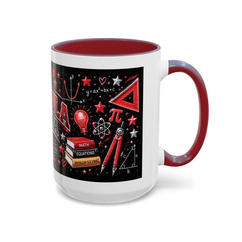 Formula Mania Coffee Mug — Math Lover Accent Mug (11/15oz)