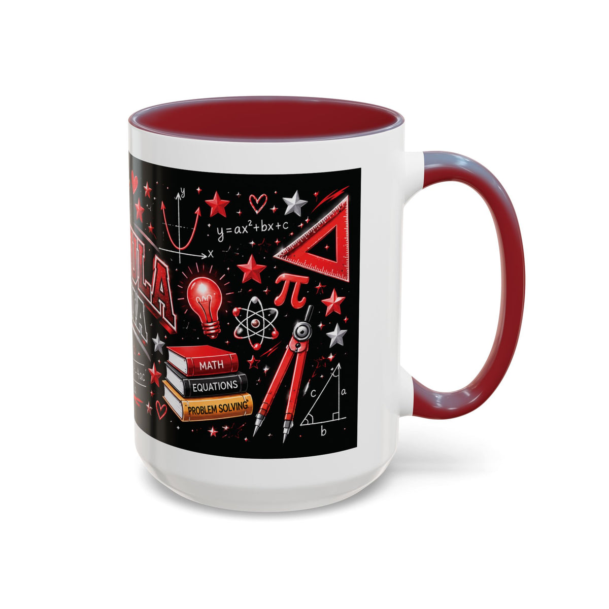 Formula Mania Coffee Mug — Math Lover Accent Mug (11/15oz)