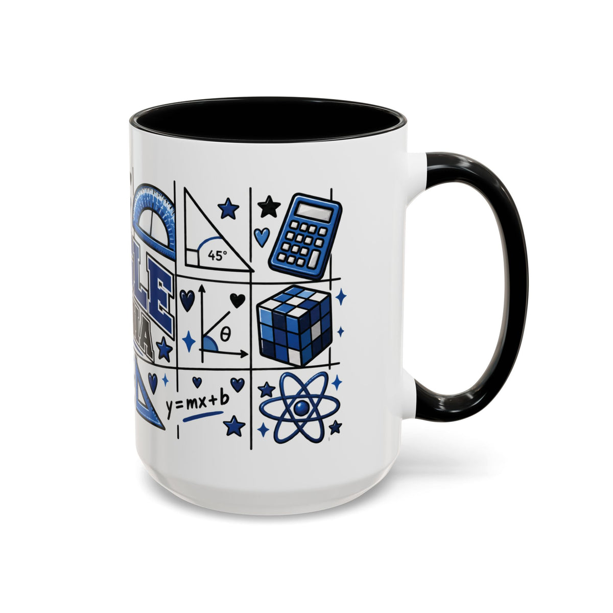 Angle Mania Coffee Mug – Math & Geometry Teacher Gift (11/15 oz)