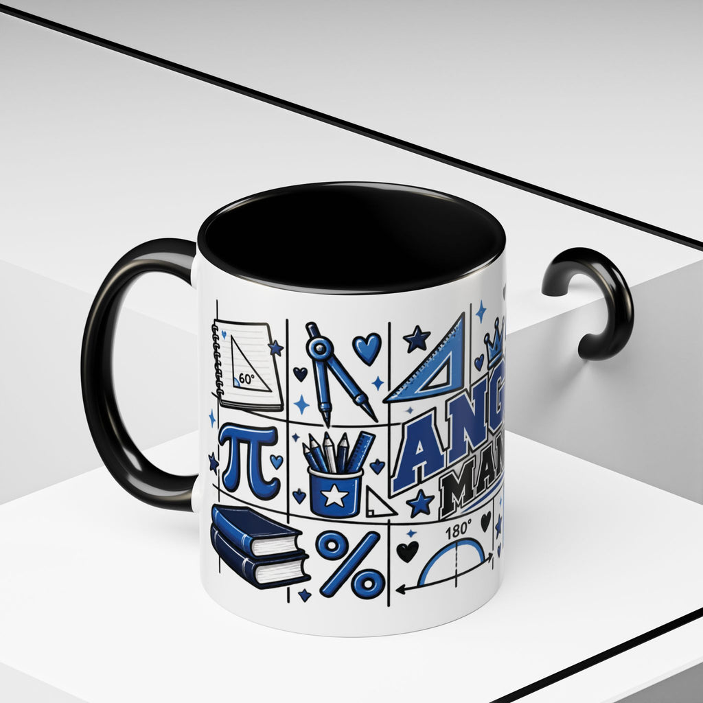 Angle Mania Coffee Mug – Math & Geometry Teacher Gift (11/15 oz)