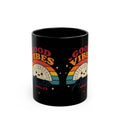 Good Vibes Acute Angles Mug – Cute Retro Protractor Coffee Cup