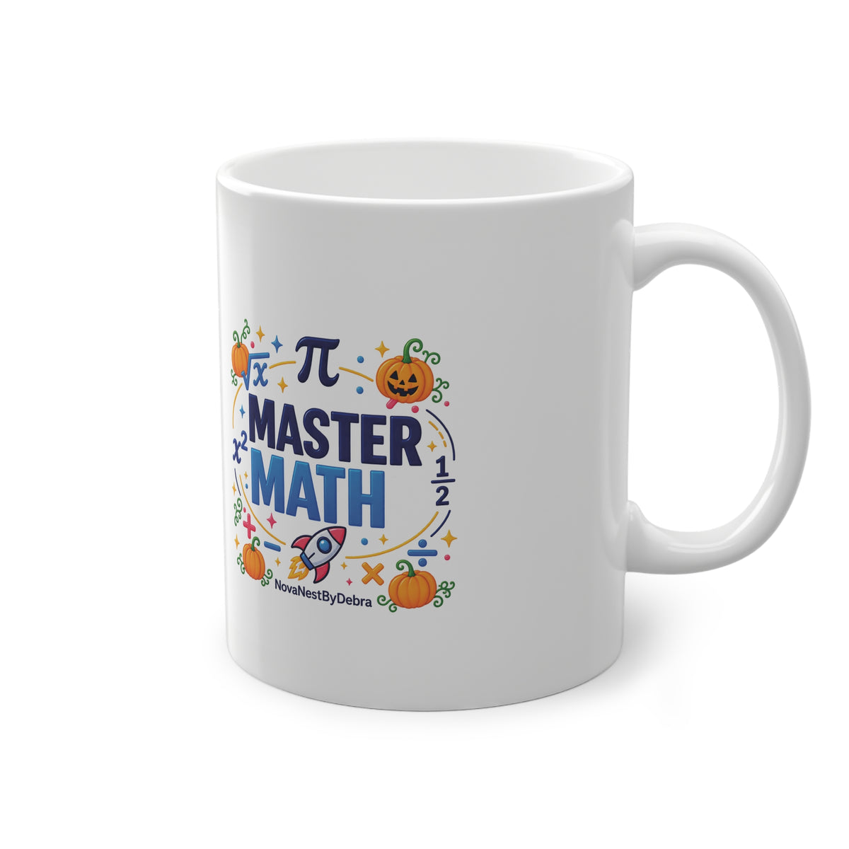 Master Math Mug – Fun Math Gift for Students and Teachers