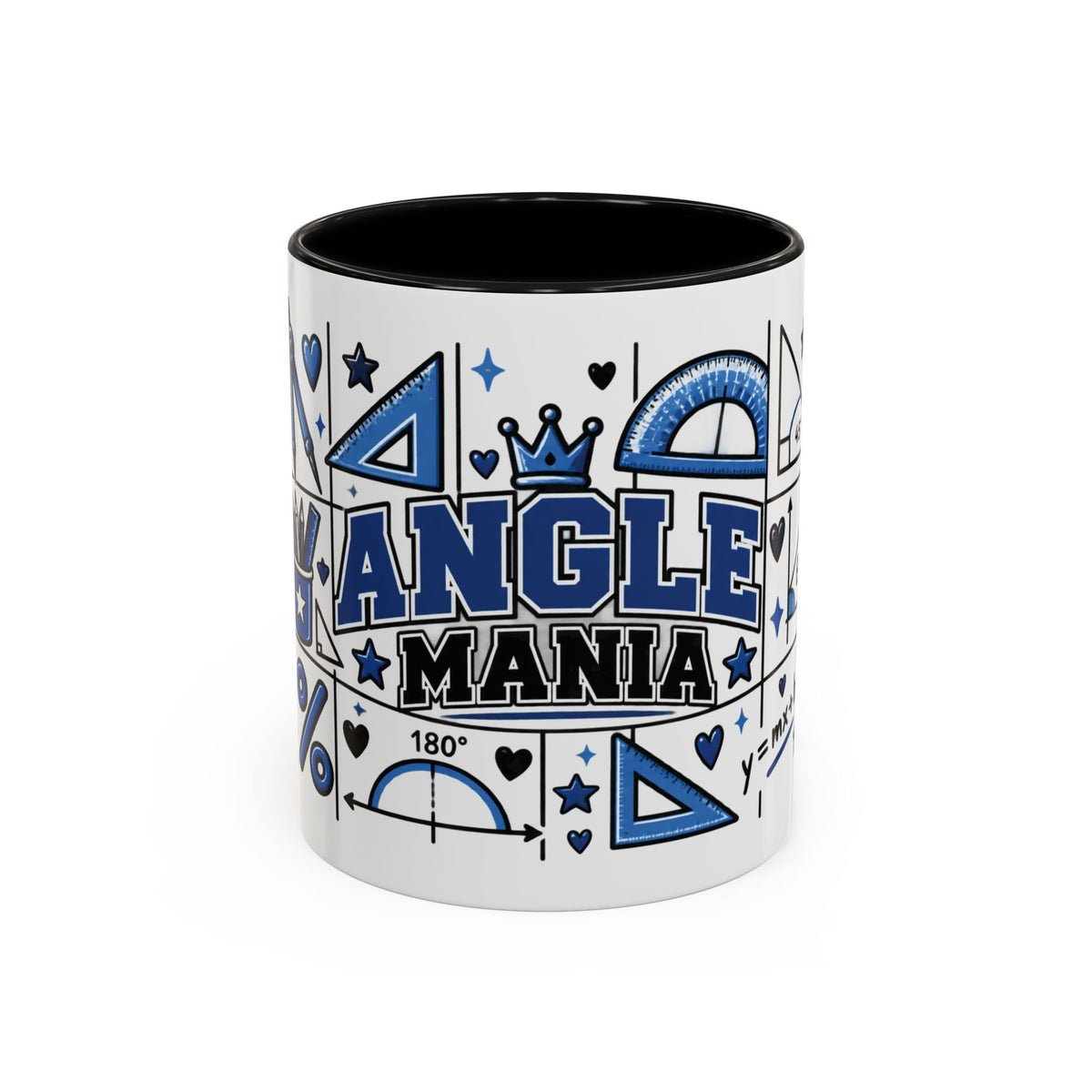 Angle Mania Coffee Mug – Math & Geometry Teacher Gift (11/15 oz)