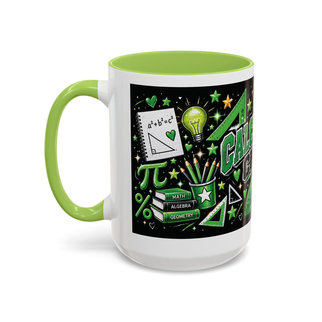 Calculated Chaos Accent Coffee Mug — Math Teacher / STEM Lover Gift (11 or 15 oz)