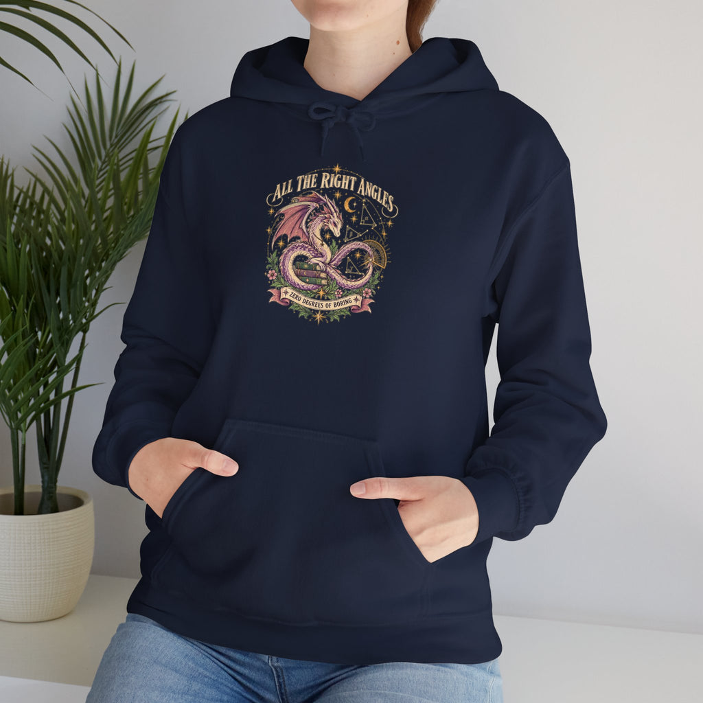 All the Right Angles Math Hoodie – Funny Geometry Sweatshirt for Teachers and Students