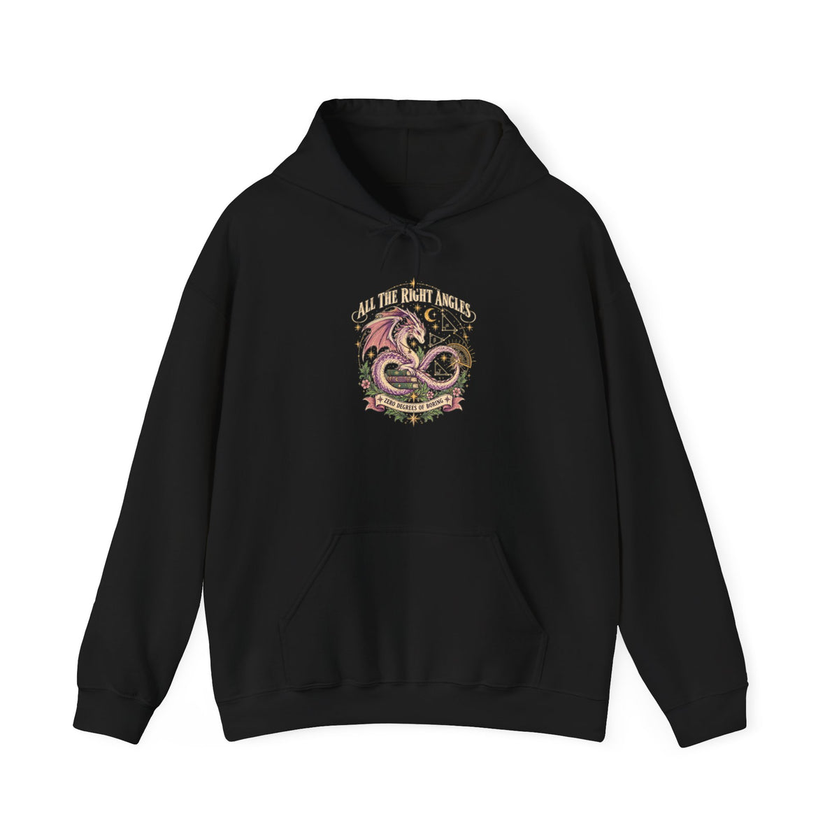 All the Right Angles Math Hoodie – Funny Geometry Sweatshirt for Teachers and Students