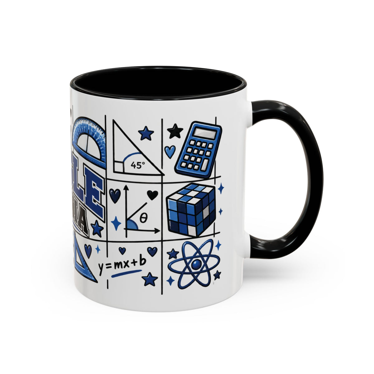 Angle Mania Coffee Mug – Math & Geometry Teacher Gift (11/15 oz)